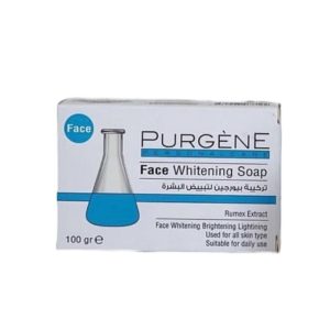 purgene face whitening soap 100g