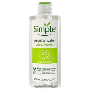 Simple Kind To Skin Micellar Cleansing Water - 200ml | سمبل منظف ماء ميسيلر - 200 مل