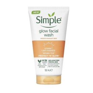 غسول الوجه "Simple Glow Facial Wash".