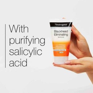 مقشر الوجه لإزالة الرؤوس السوداء من نيوتروجينا (Neutrogena Blackhead Eliminating facial scrub).