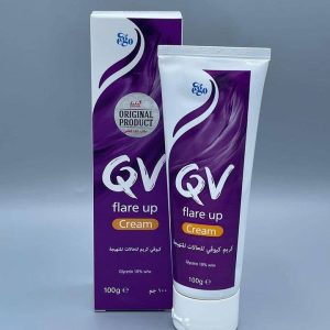 QV Flare Up Cream - 100g | كيو في كريم مرطب للبشرة المعرضة للاكزيما - 100 غرام