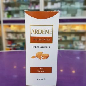 المنتج في الصورة هو كريم "ARDENE ALMOND CREAM" المرطب للبشرة.