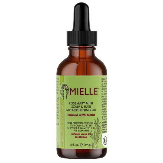 Mielle Rosemary Mint Scalp & Hair Strengthening Oil - 59ml | زيت الروزميري المقوي لفروة الرأس و الشعر - 59 مل 2 Mielle Rosemary Mint Scalp & Hair Strengthening Oil - 59ml | زيت الروزميري المقوي لفروة الرأس و الشعر - 59 مل