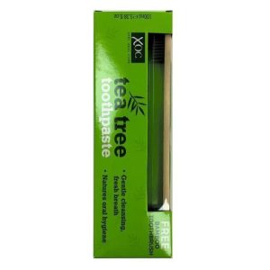Tea Tree Toothpaste Set سيت معجون أسنان مع فرشاة للأسنان
