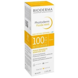BIODERMA Photoderm Fluide max Sun Active Defense +AP - 40ml |  كريم واقي شمسي -