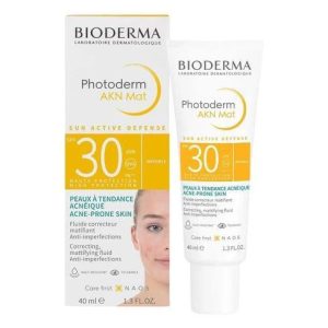 BIODERMA PHOTODERM AKN MAT INVISIBLE SPF30+ 40ML