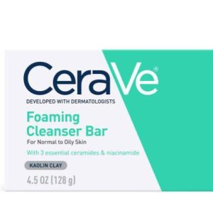 صابونة سيرافي المنظفة الرغوية CeraVe Foaming Cleanser Bar