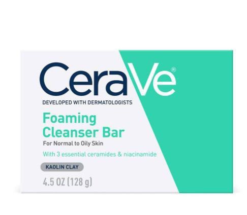 صابونة سيرافي المنظفة الرغوية CeraVe Foaming Cleanser Bar 2 صابونة سيرافي المنظفة الرغوية CeraVe Foaming Cleanser Bar