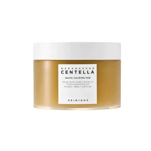 SKIN1004 Centella Quick Calming Pad - 70pcs x 130ml | سكين1004 وسادة التونر المهدئة 70 قطعة x 130 مل