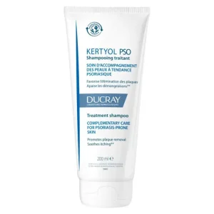 Ducray KERTYOL PSO - Baume Hydratant Quotidien - Corps - Peaux à Tendance Psoriasique, 200ml