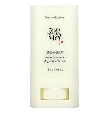 Beauty of Joseon Matte Sun Stick Mugwort + Camelia - 18g | بيوتي اوف جيسون واقي شمس مات - 18 غرام