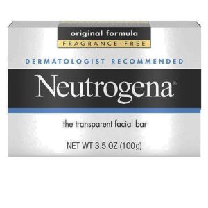صابونة الوجه الشفافة بالتركيبة الأصلية من نيوتروجينا Neutrogena Transparent Facial Bar